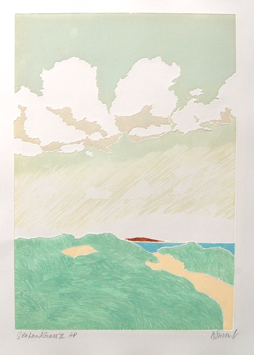 Print of Sealand Grass II