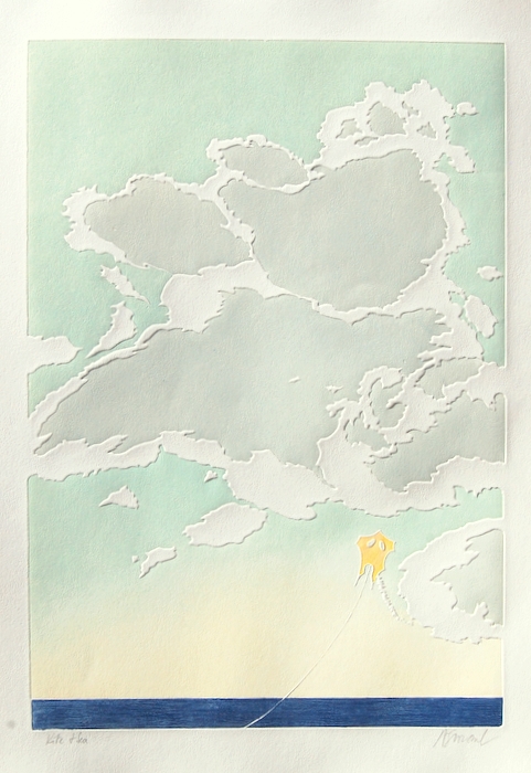 Print of Kites & Sea
