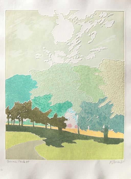 Print of Summer Park