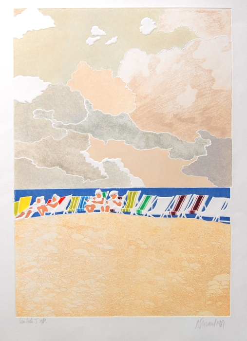 Print of Seaside I