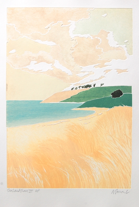 Print of Sealand Grass III